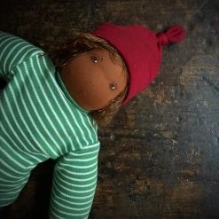 Nanchen Handmade Organic Cotton/Wool Pauline Doll 8 Nanchen Handmade Organic Cotton/Wool Pauline Doll