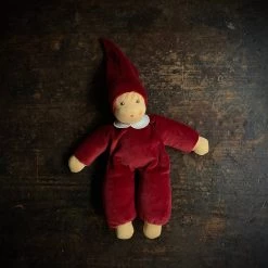 Nanchen Baby Gifts Handmade Organic Cotton/Wool Nanis Soft Dolls - Many Colours