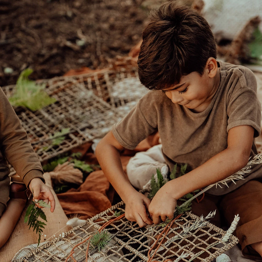 Playspirations Toys Nature Weaving Frame 3 Playspirations Toys Nature Weaving Frame