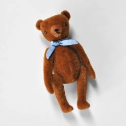 Polka Dot Club Toys Handmade Classic Mohair Bear - Rust