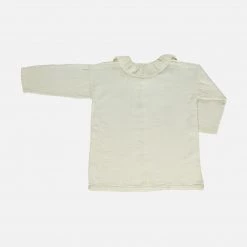 Poudre Organic Organic Cotton Aronie Blouse - Almond Milk