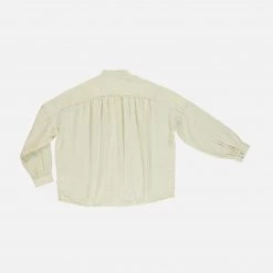 Poudre Organic Women's Organic Cotton Amande Blouse - Almond Milk Adults