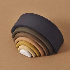 Raduga Grëz Handmade Wooden Arch Stacker - Skin Tones