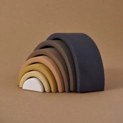 Raduga Grëz Handmade Wooden Arch Stacker - Skin Tones
