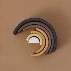 Raduga Grëz Handmade Wooden Arch Stacker - Skin Tones