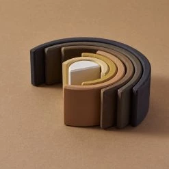 Raduga Grëz Handmade Wooden Arch Stacker - Skin Tones