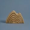 Raduga Grëz Handmade Wooden Mountains Arch Stacker - Natural