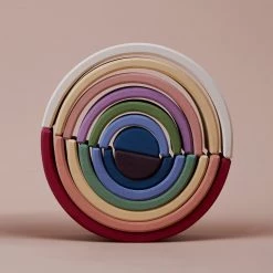 Raduga Grëz Handmade Wooden Arch Stacker - Earth II Toys