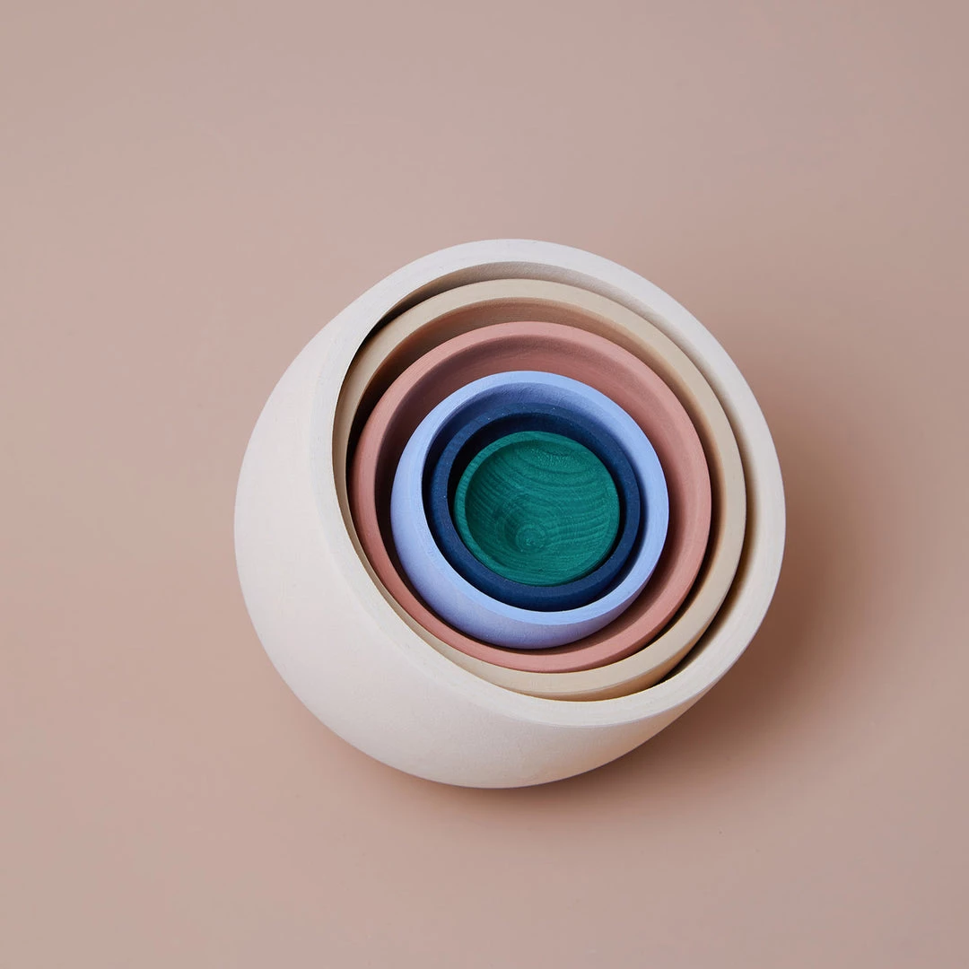 Raduga Grëz Handmade Wooden Half Matryoshka Cupolas Toys 5 Raduga Grëz Handmade Wooden Half Matryoshka Cupolas Toys