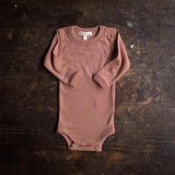 SISKIN Baby Wool Merino Wool/Silk Pointelle Picot Body - Rosewood