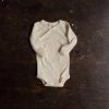 SISKIN Baby Wool Merino Wool/Silk Pointelle Wrap Body - Pearl 1 SISKIN Baby Wool Merino Wool/Silk Pointelle Wrap Body - Pearl