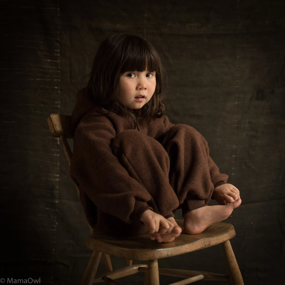 SISKIN By Engel Exclusive 100% Organic Merino Wool Fleece Suit - Squirrel Baby Wool 4 SISKIN By Engel Exclusive 100% Organic Merino Wool Fleece Suit - Squirrel Baby Wool