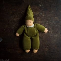 Nanchen Baby Gifts Handmade Organic Cotton/Wool Nanis Soft Dolls - Many Colours