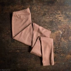 SISKIN By Engel Exclusive Women's Organic Merino Wool & Silk Leggings - Cedarwood