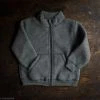 SISKIN By Engel Exclusive 100% Organic Merino Wool Fleece Zip Jacket - Slate