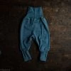 SISKIN By Engel Exclusive Organic Merino Wool & Silk Baby Pants - Deep Ocean