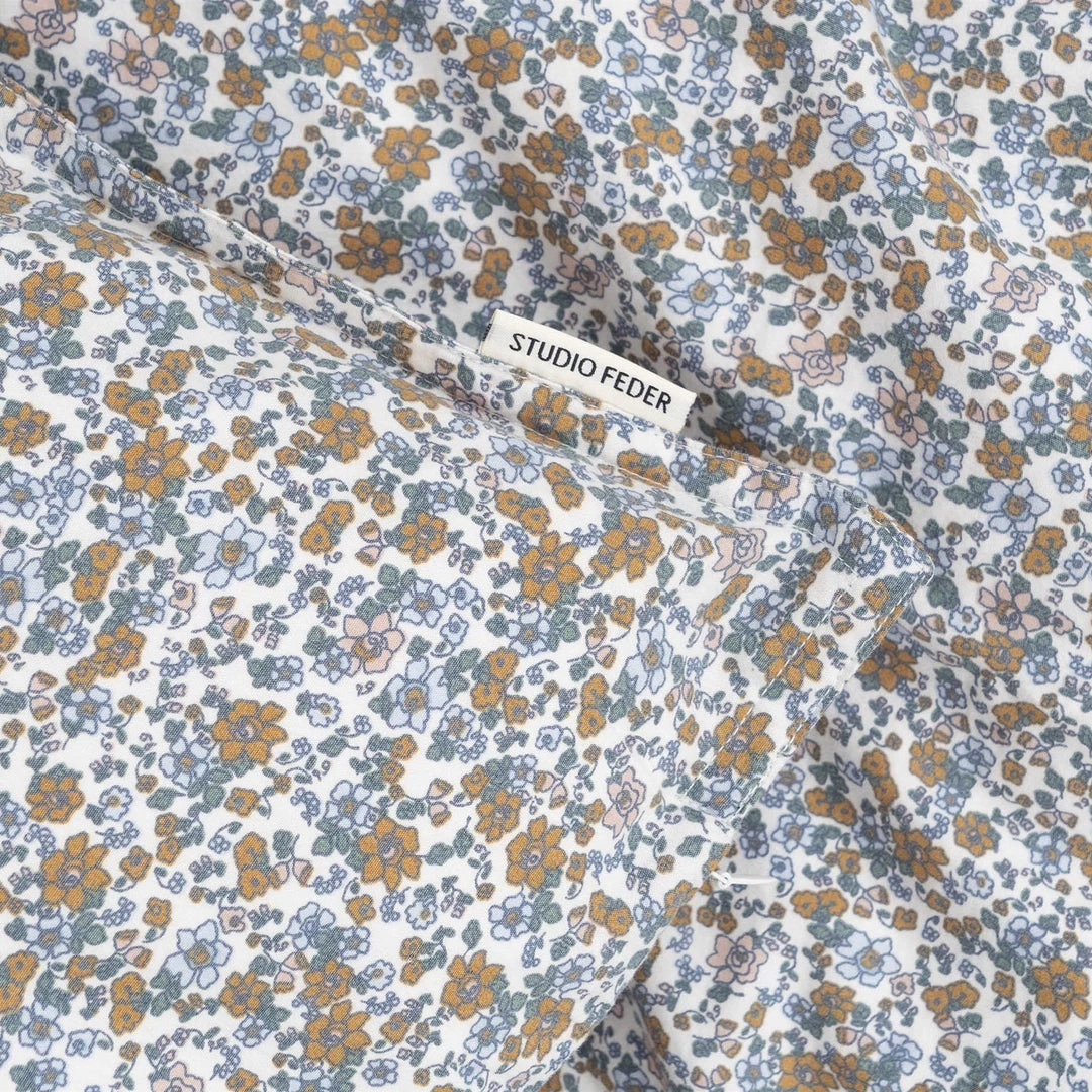 Studio Feder Organic Cotton Duvet & Pillow Cover - Floral Vintage - Single Home & Baby Care 3 Studio Feder Organic Cotton Duvet & Pillow Cover - Floral Vintage - Single Home & Baby Care