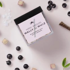 Wally & Whiz Vegan Nordic Winegums - Blackcurrant With Salty Liquorice
