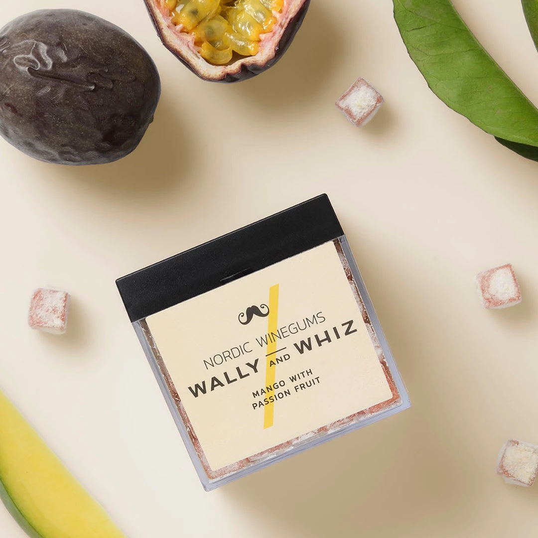 Wally & Whiz Vegan Nordic Winegums - Mango With Passionfruit 5 Wally & Whiz Vegan Nordic Winegums - Mango With Passionfruit