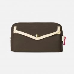 YKRA Cotton Canvas Dopp Toiletry Bag - Khaki Bags