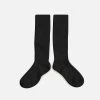Collegien Babies & Kids Cotton Knee Socks - Coal Cotton & Linen