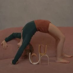 Raduga Grëz Handmade Wooden Oval Rainbow Stacker Toys