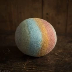 Papoose Toys Felted Wool Rainbow Balls - Earth