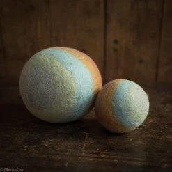 Papoose Toys Felted Wool Rainbow Balls - Earth