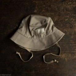 Pickapooh Organic Cotton Bucket Hat - Taupe