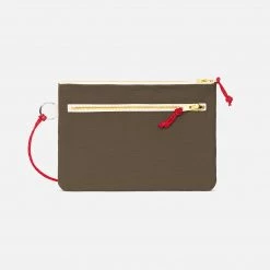 YKRA Cotton Canvas Pouch - Khaki