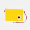 YKRA Cotton Canvas Pouch - Yellow Bags 1 YKRA Cotton Canvas Pouch - Yellow Bags