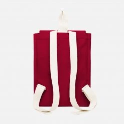 YKRA Cotton Canvas Scout Backpack - Bordeaux 7 YKRA Cotton Canvas Scout Backpack - Bordeaux