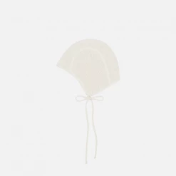 Selana Bourette Silk Bonnet - Natural