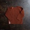 Selana Organic Merino Wool Wrap Cardigan - Copper