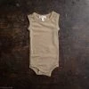 SISKIN Baby Wool Merino Wool/Silk Pointelle Sleeveless Body - Caramel 1 SISKIN Baby Wool Merino Wool/Silk Pointelle Sleeveless Body - Caramel