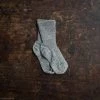 Hirsch Natur Organic Wool Socks - Grey Baby Wool 1 Hirsch Natur Organic Wool Socks - Grey Baby Wool