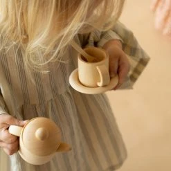 Raduga Grëz Handmade Wooden Tea Set - Natural Toys