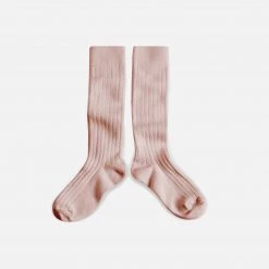 Collegien Babies & Kids Cotton Knee Socks - Old Rose