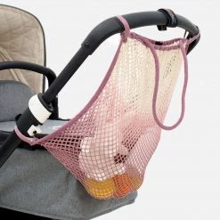 Mara Mea Home & Baby Care Cotton Stroller Net - Dip Dye Rose